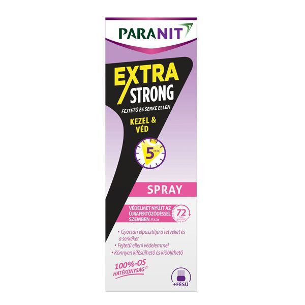 PARANIT Extra Strong fejtetű és serke elleni spray (100ml)