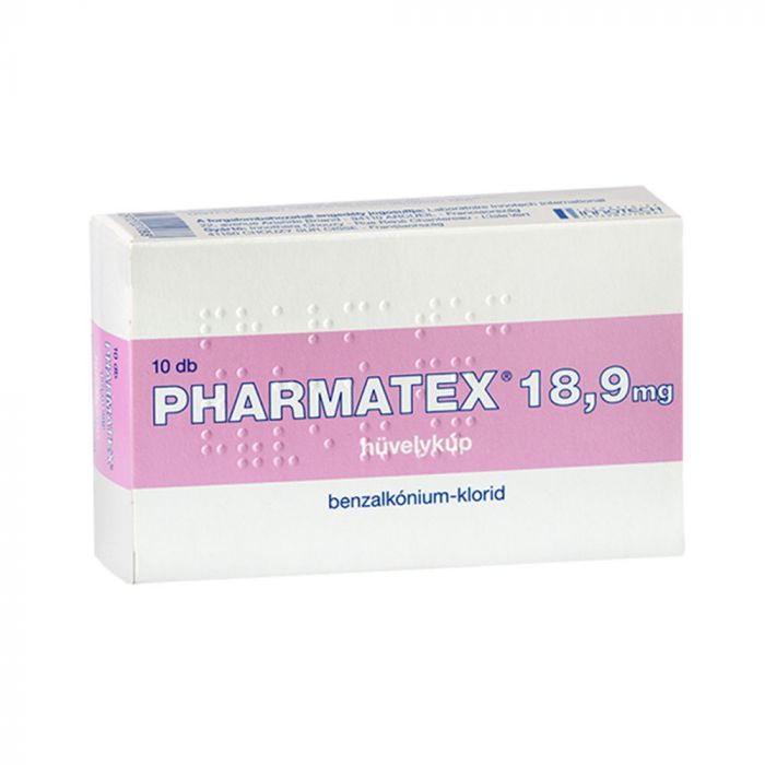 PHARMATEX 18,9 mg hüvelykúp (10db) 
