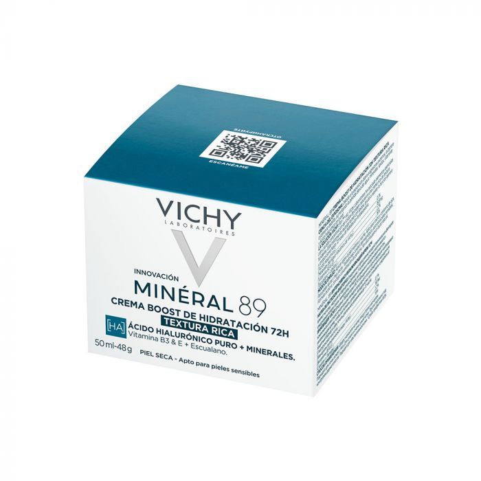 VICHY Mineral 89 72H hidratáló arckrém rich (50ml)