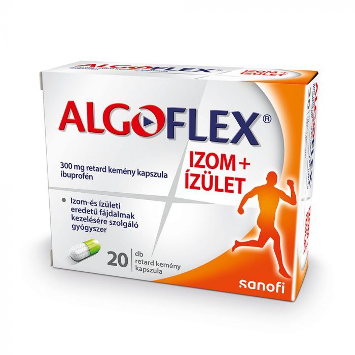 ALGOFLEX Izom + ízület 300 mg retard kemény kapszula (20db)