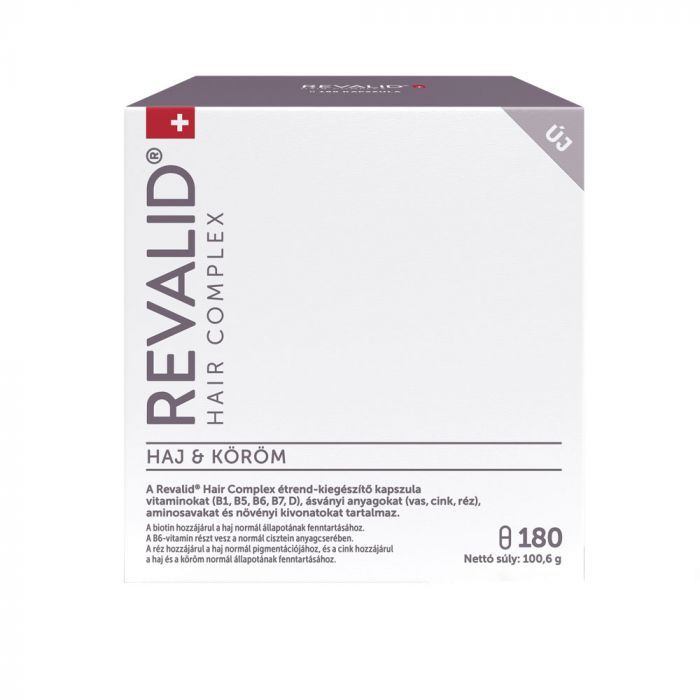 REVALID Hair Complex étrend-kiegészítő kapszula (180db)