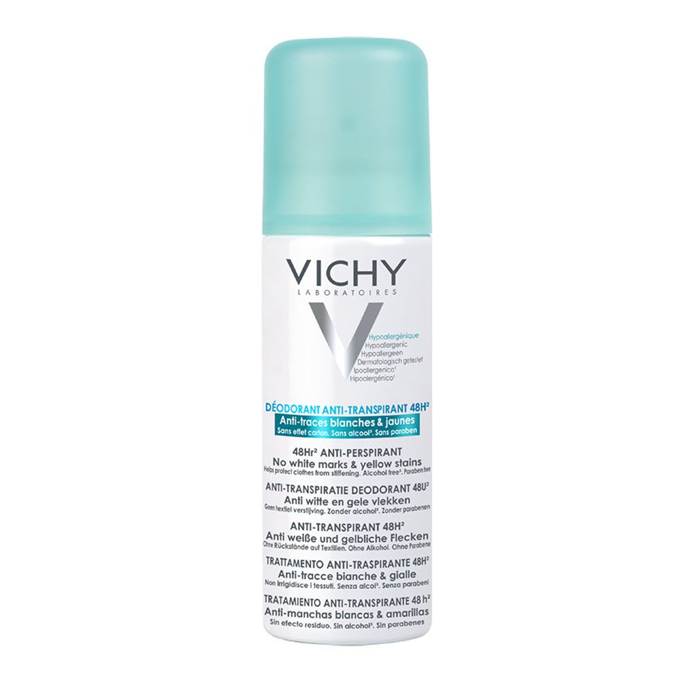 VICHY Izzadságszabályozó dezodor spray foltmentes (125ml)