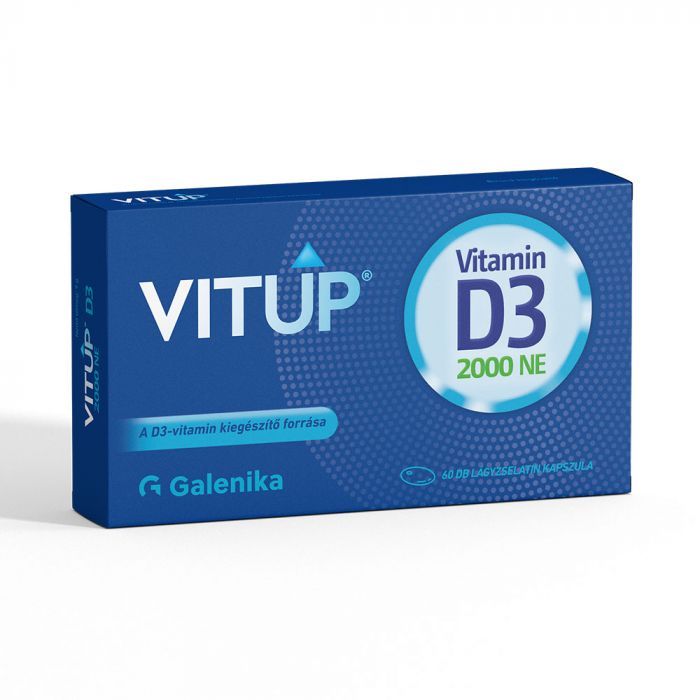 VITUP D3 vitamin 2000NE lágyzselatin kapszula (60db)