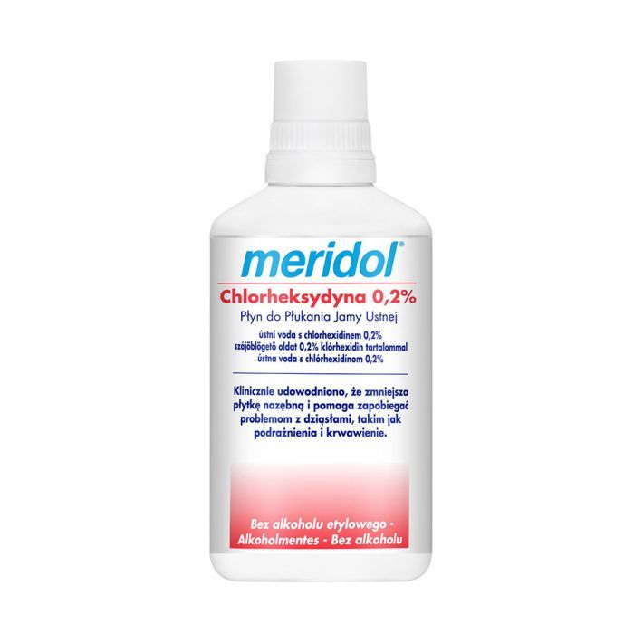 MERIDOL szájöblögető oldat 0,2% klórhexidin tartalommal (300ml)