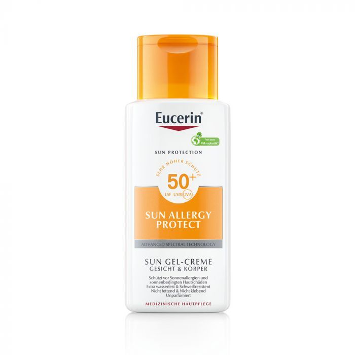 EUCERIN Sun Allergy Protect napallergia elleni krém-gél SPF50+ (150ml)  