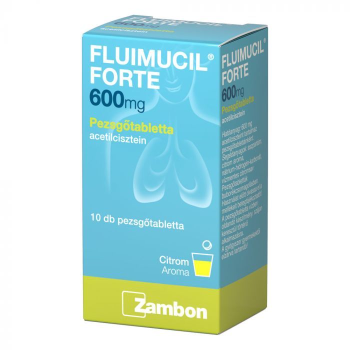 FLUIMUCIL Forte 600 mg pezsgőtabletta (10db)