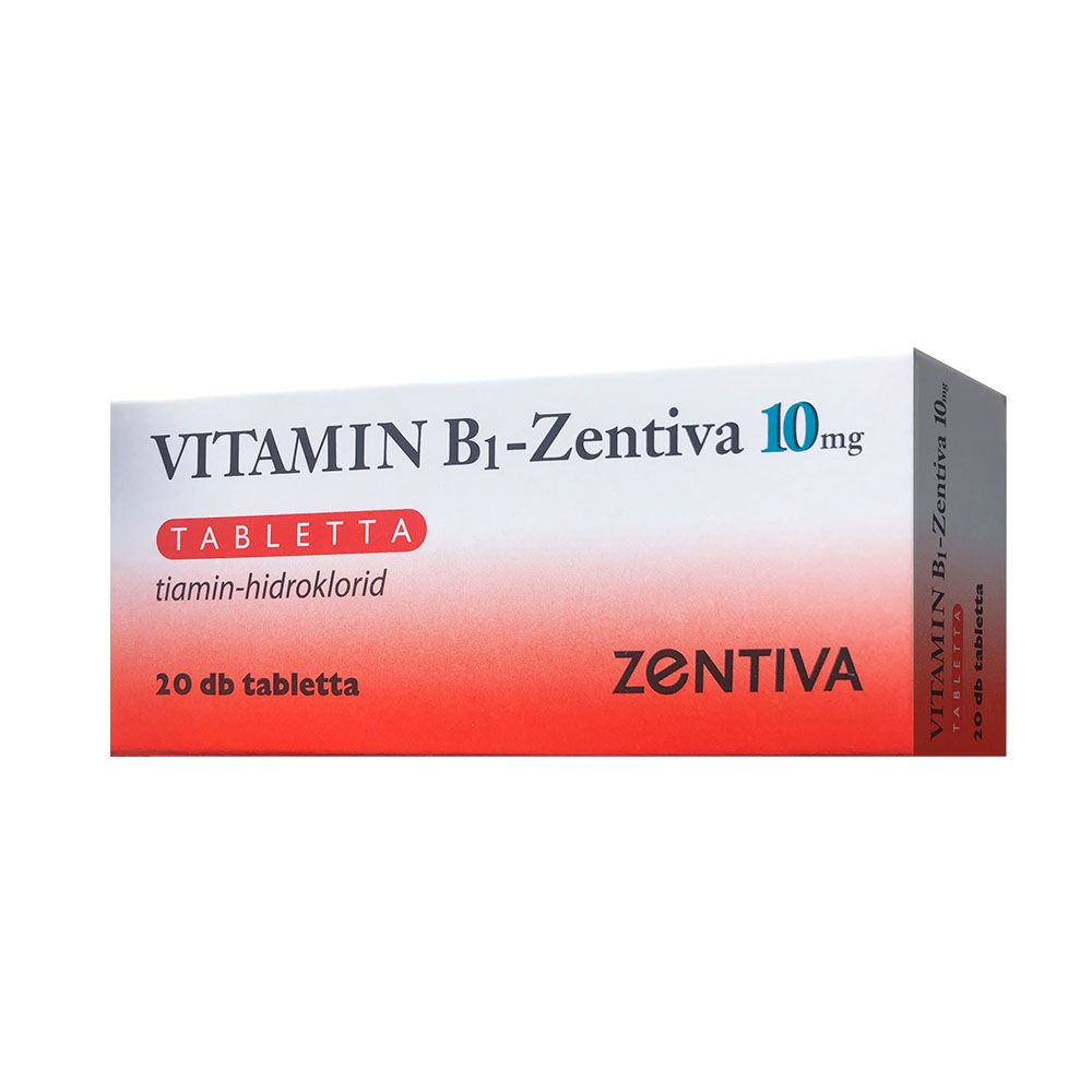 VITAMIN B1-Zentiva 10 mg tabletta (20db)