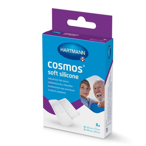 COSMOS Soft Silicone sebtapasz (8db)