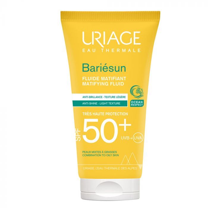 URIAGE Bariésun MAT arckrém zsíros bőrre SPF50+ (50ml)  