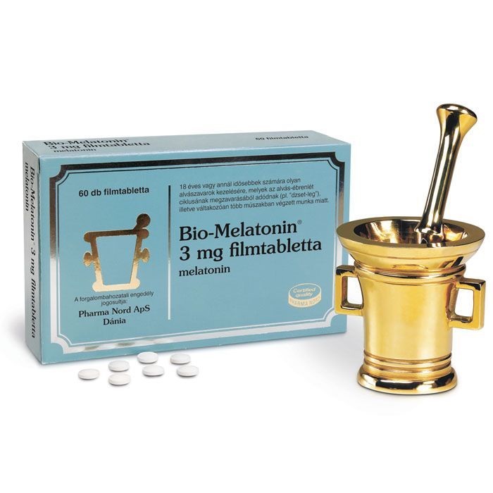 BIO-MELATONIN 3 mg filmtabletta (60db)