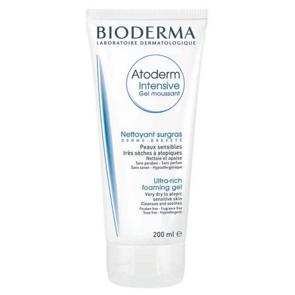 BIODERMA Atoderm Intensive szappanmentes mosakodó gél (200ml)