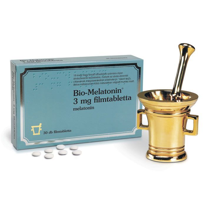 BIO-MELATONIN 3 mg filmtabletta (30db)