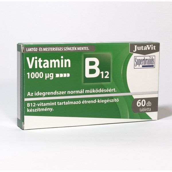 JUTAVIT B12-vitamin 1000  µg tabletta (60db)
