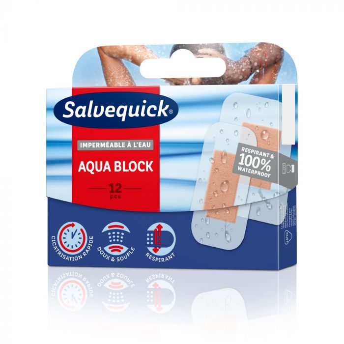 SALVEQUICK Aqua block sebtapasz (12db)
