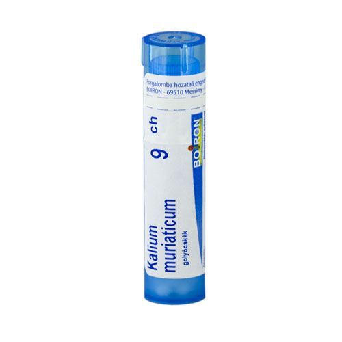 KALIUM MURIATICUM golyócskák 9CH (Kalium chloratum) (4g)
