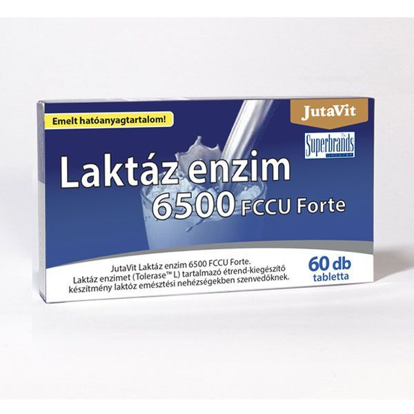 JUTAVIT Laktáz enzim 6500FCCU Forte tabletta (60db)