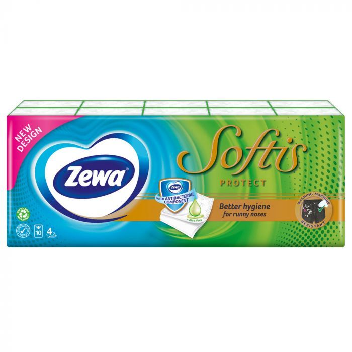 ZEWA Softis protect papírzsebkendő (90db)