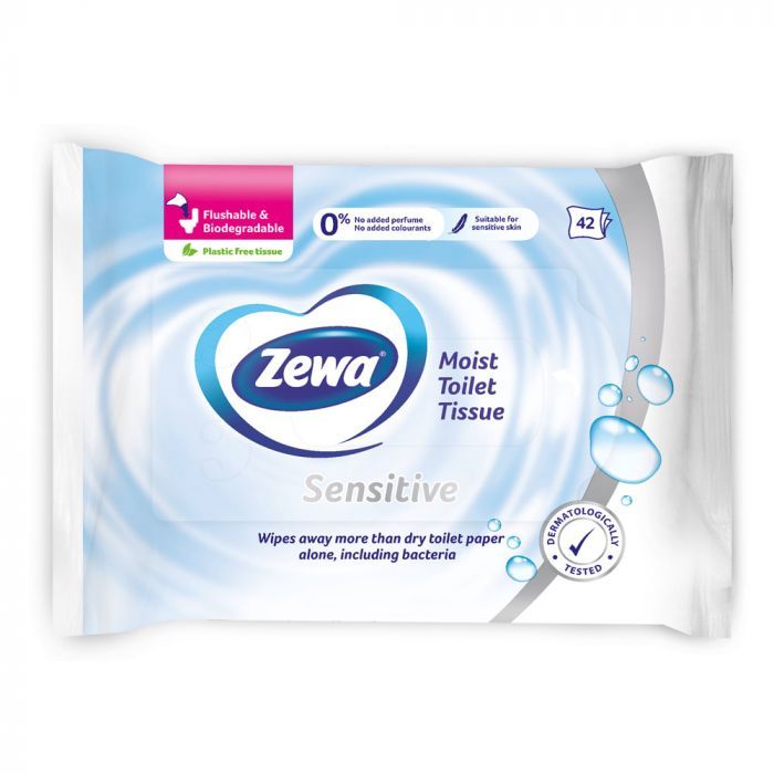 ZEWA Sensitive nedves toalettpapír (42db)