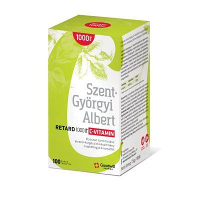 SZENT-GYÖRGYI ALBERT 1000 mg C-vitamin retard tabletta (100db) 