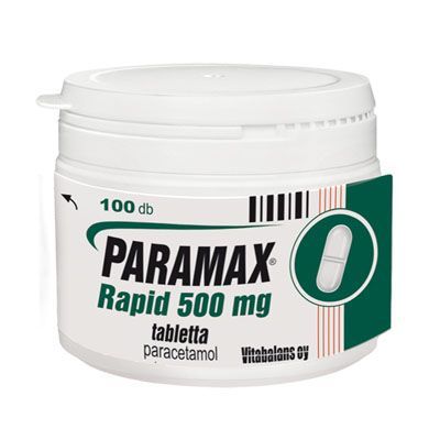 PARAMAX Rapid 500 mg tabletta (100db)