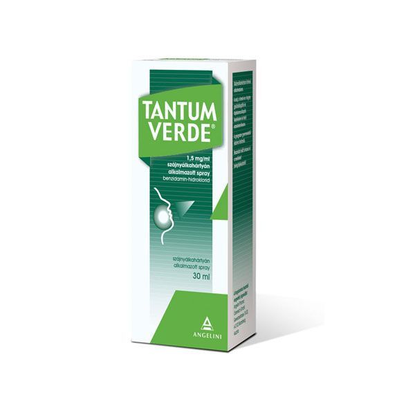 TANTUM Verde 1,5mg/ml szájnyálkahártyán alkalmazott spray (30ml)