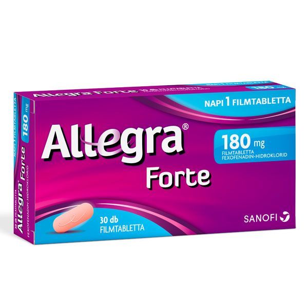 ALLEGRA Forte 180 mg  filmtabletta (30db)