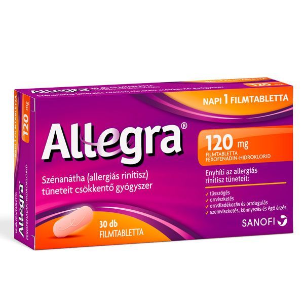 ALLEGRA 120 mg filmtabletta (30db)
