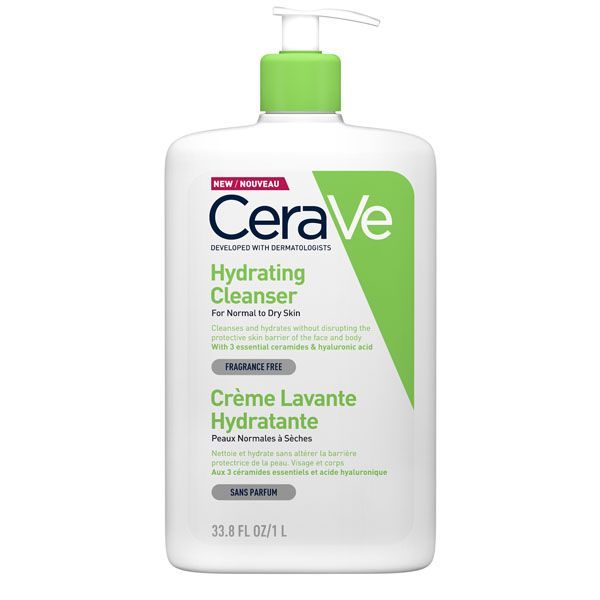 CERAVE Hidratáló tisztító krém normál és száraz bőrre limitált (1000ml)