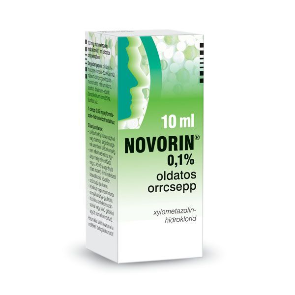 NOVORIN 0,1% oldatos orrcsepp (10ml)