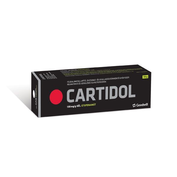 CARTIDOL 100 mg/g gél (100g)