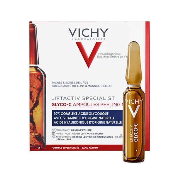 VICHY Liftactiv Specialist Glyco-C ampulla pigmentfoltok ellen (10x2ml)