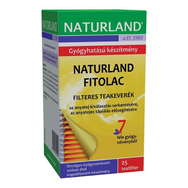 NATURLAND Fitolac tea filteres teakeverék (25db)  