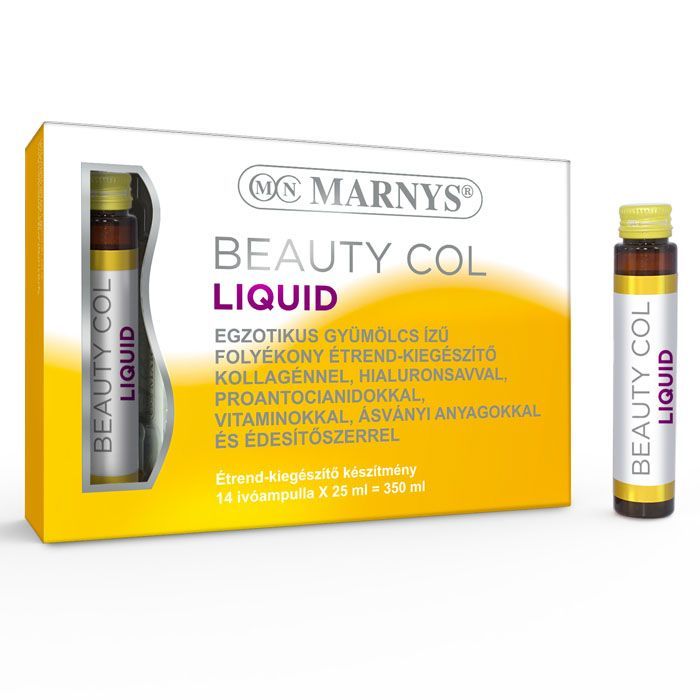 MARNYS Beauty Col Liquid egzotikus gyümölcs ízű ivóampulla (14db)