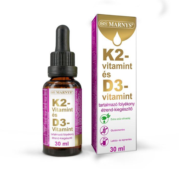 MARNYS K2- és D3-vitamin csepp (30ml)