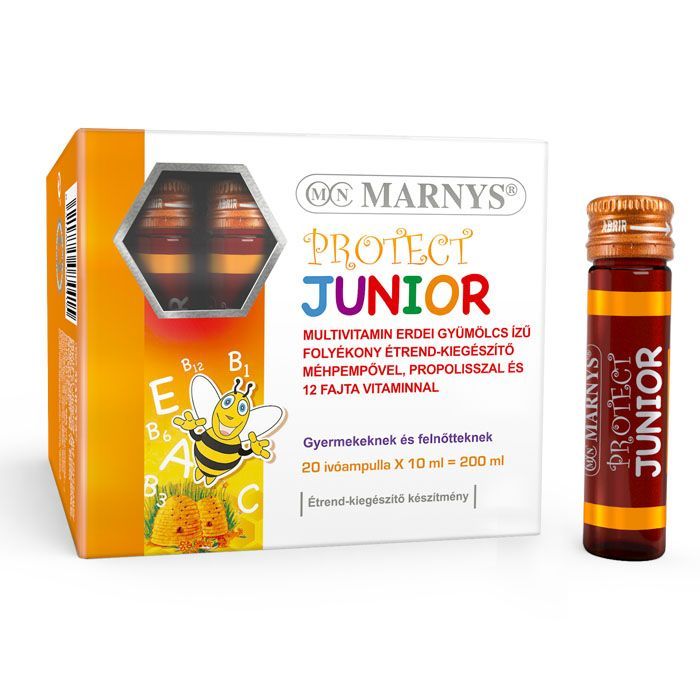MARNYS Protect Junior erdei gyümölcsízű ivóampulla (20db)