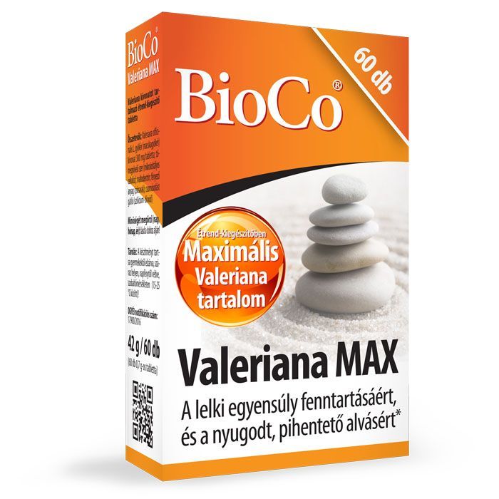 BIOCO Valeriana Max tabletta (60db)