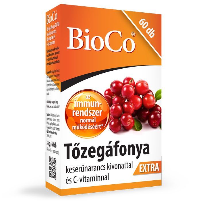 BIOCO Tőzegáfonya extra tabletta (60db)