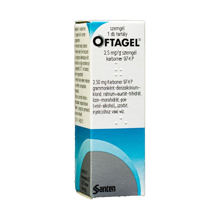 OFTAGEL 2,5 mg/g szemgél (10g)