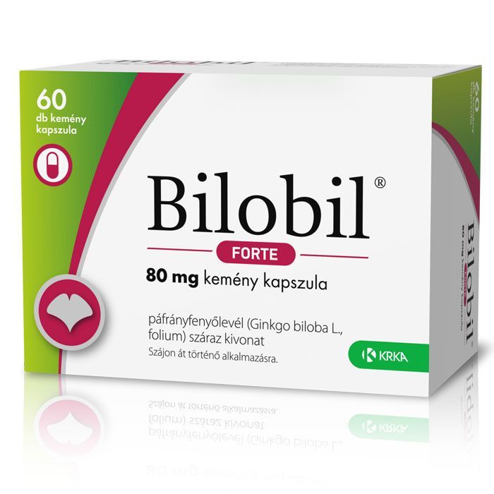 BILOBIL Forte 80 mg kemény kapszula (60db)
