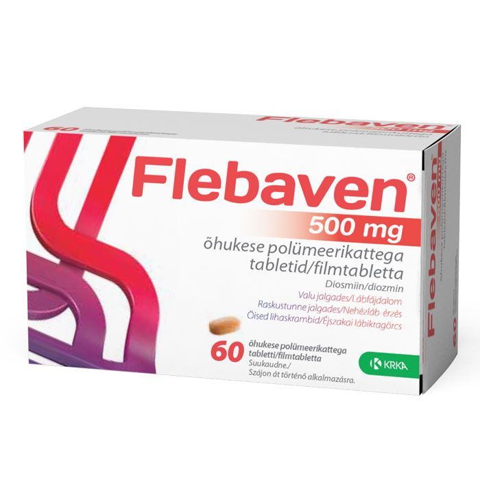 FLEBAVEN 500 mg filmtabletta  (60db) 
