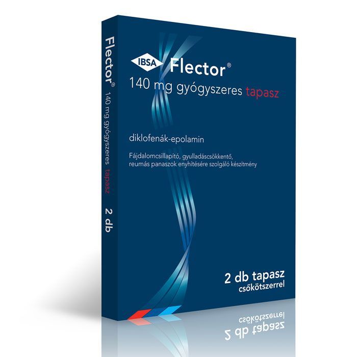 FLECTOR 140 mg gyógyszeres tapasz (2db)