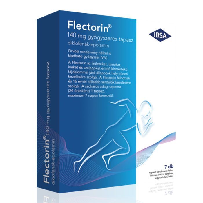 FLECTORIN 140 mg gyógyszeres tapasz (7db)