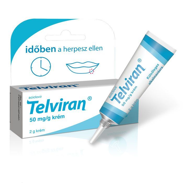 TELVIRAN 50 mg/g krém (2g)