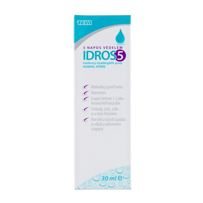 IDROS5 izzadásgátló spray (30ml)