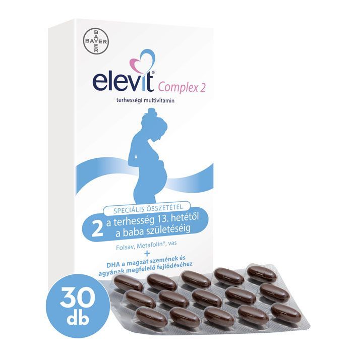 ELEVIT Complex 2 terhességi multivitamin kapszula (30db)