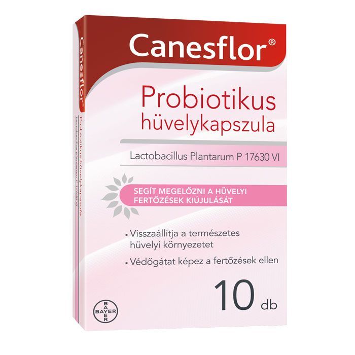 CANESFLOR Probiotikus hüvelykapszula (10db)