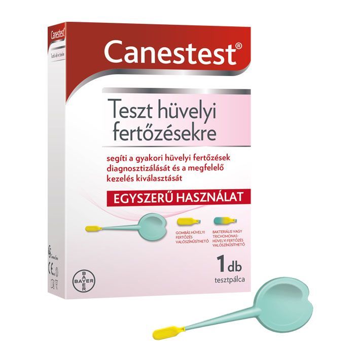 CANESTEST Teszt hüvelyi fertőzésekre (1db)