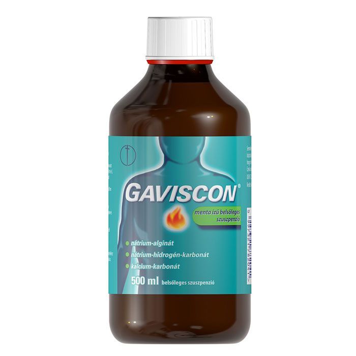 GAVISCON Menta ízű belsőleges szuszpenzió (500ml)