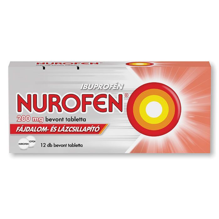 NUROFEN 200 mg bevont tabletta (12db)