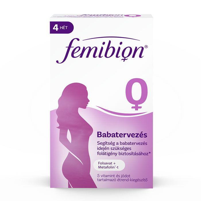 FEMIBION 0 Babatervezés vitaminkészítmény tabletta (28db)
